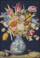 Chinese Vase with Flowers